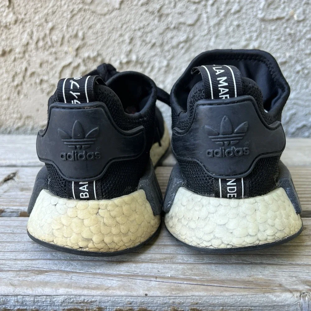 Adidas Shoes Men Size 6 NMD_R1 Core Black /Cloud White